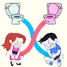 Toilet Rush Race Draw Puzzle Mod Apk [No Ads Free Rewards] 0.4