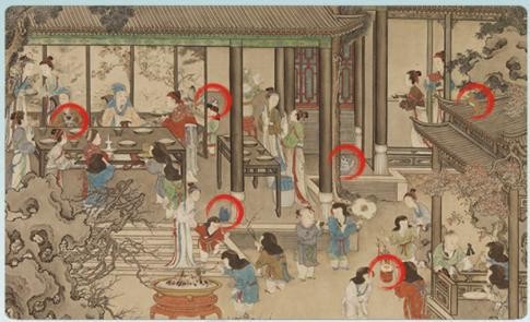 漢字進化喵喵喵按住找出小貓通關詳情