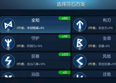 光之守望惡魔獵手符石搭配一覽