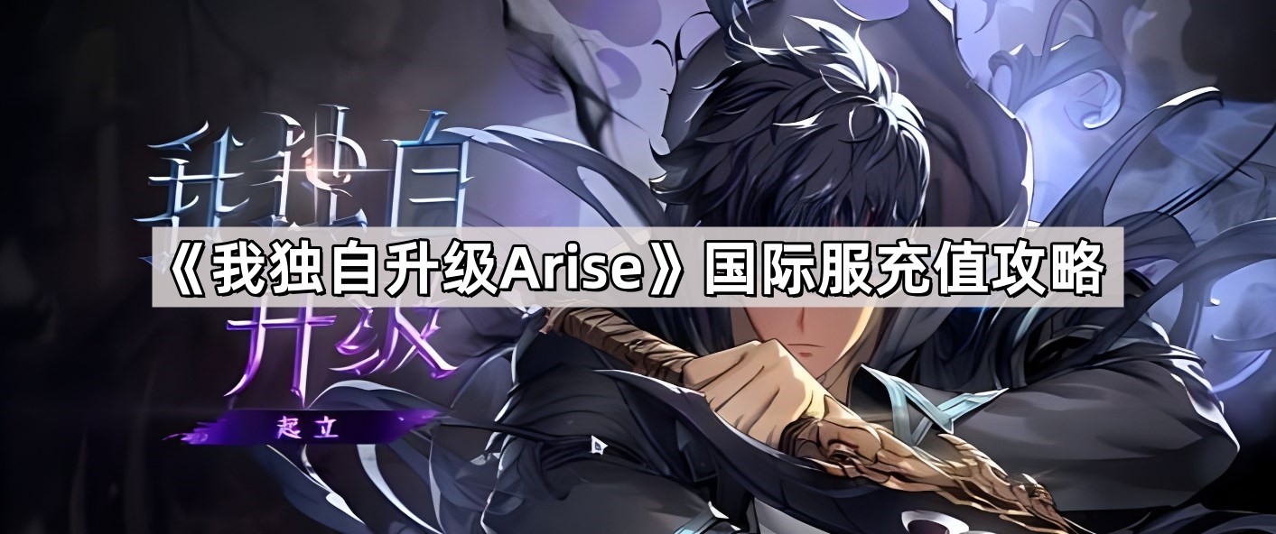 我獨自升級Arise國際服怎麽充值