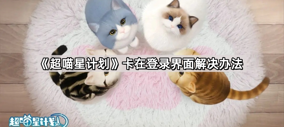 超喵星計劃卡在登錄界面怎麽辦