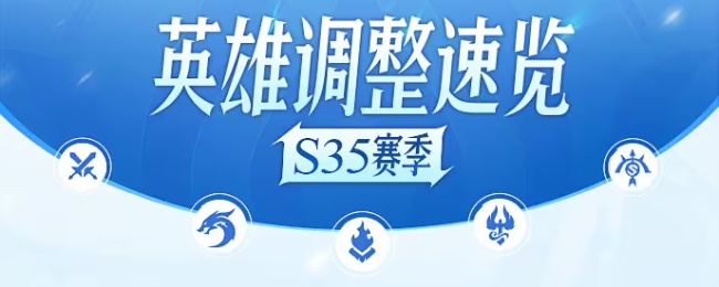 王者榮耀s35英雄調整了什麽