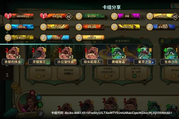 冒險公社煉金卡組怎麽搭配