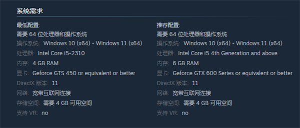 3D像素射擊pc版配置要求一覽