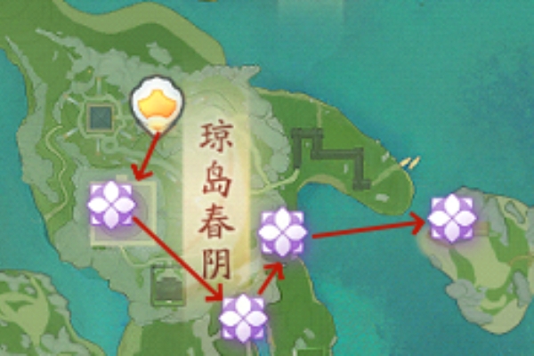 射雕無定坊風華金葉位置大全一覽