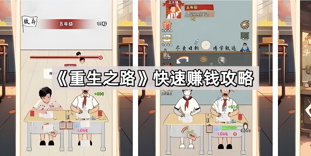 重生之路怎麽快速賺錢