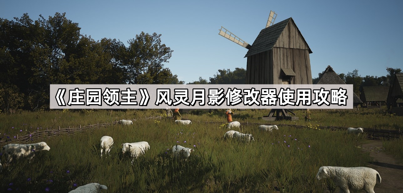 莊園領主風靈月影修改器怎麽使用