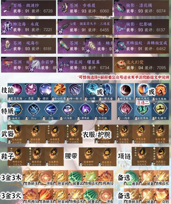 逆水寒手遊神域素問配置是什麽