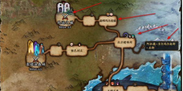 dnf手遊厄運之城位置進入方法