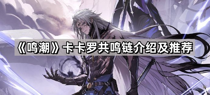 鳴潮卡卡羅共鳴鏈怎麽升