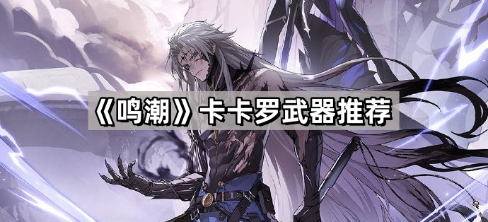 鳴潮卡卡羅用什麽武器