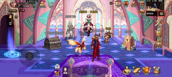dnf手遊攻擊輔助線設置方法