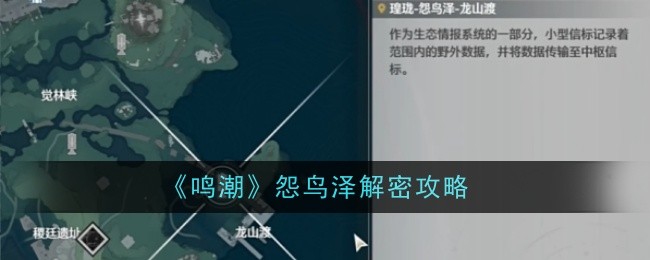 鳴潮怨鳥澤解密攻略