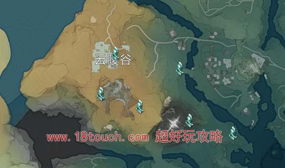 鳴潮手遊植珀采集分布圖