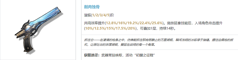 鳴潮秋水武器怎麽選