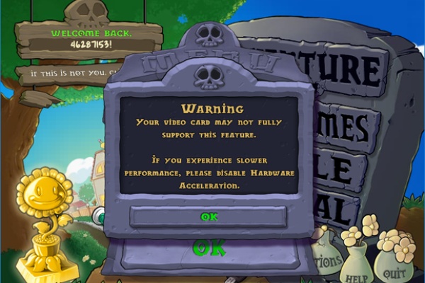 植物大戰僵屍雜交版pvz3D加速選項無法開啓怎麽辦
