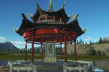 過山車之星中國式涼亭怎麽建造