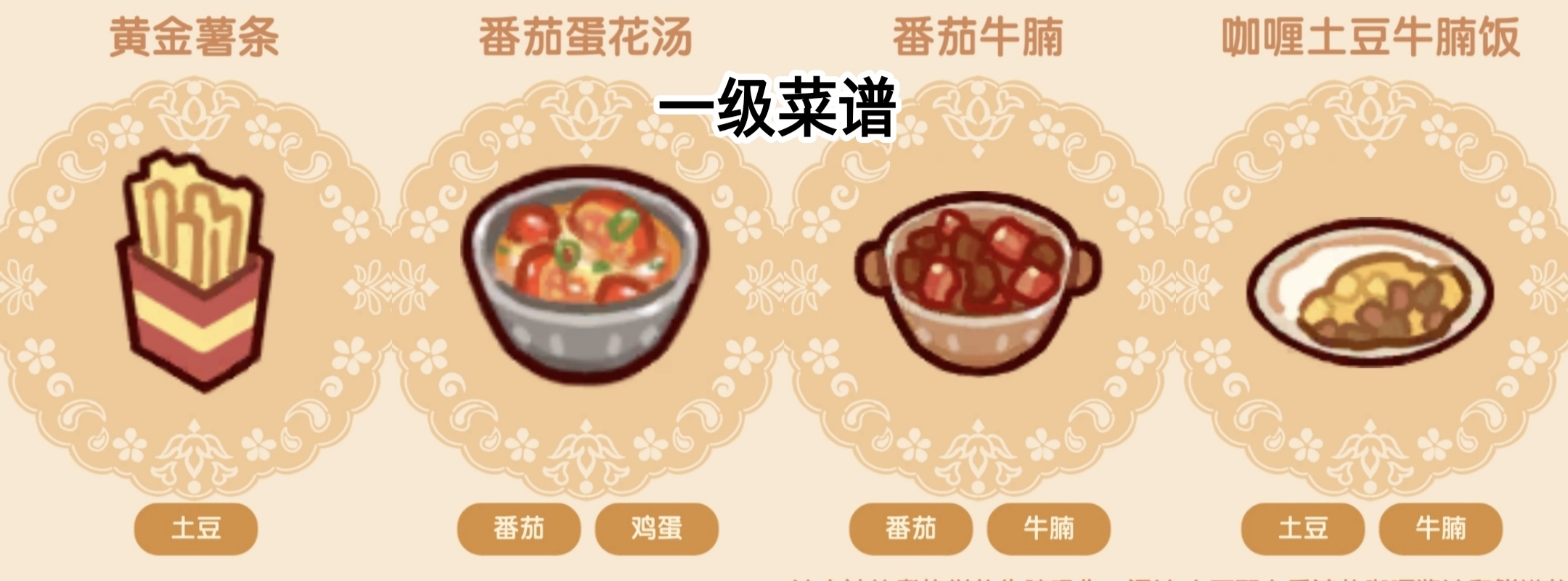 我的休閑時光一級菜單是什麽