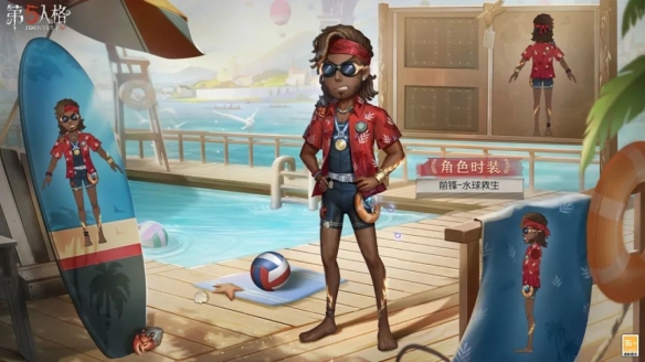 第五人格前鋒皮膚水球救生怎麽樣